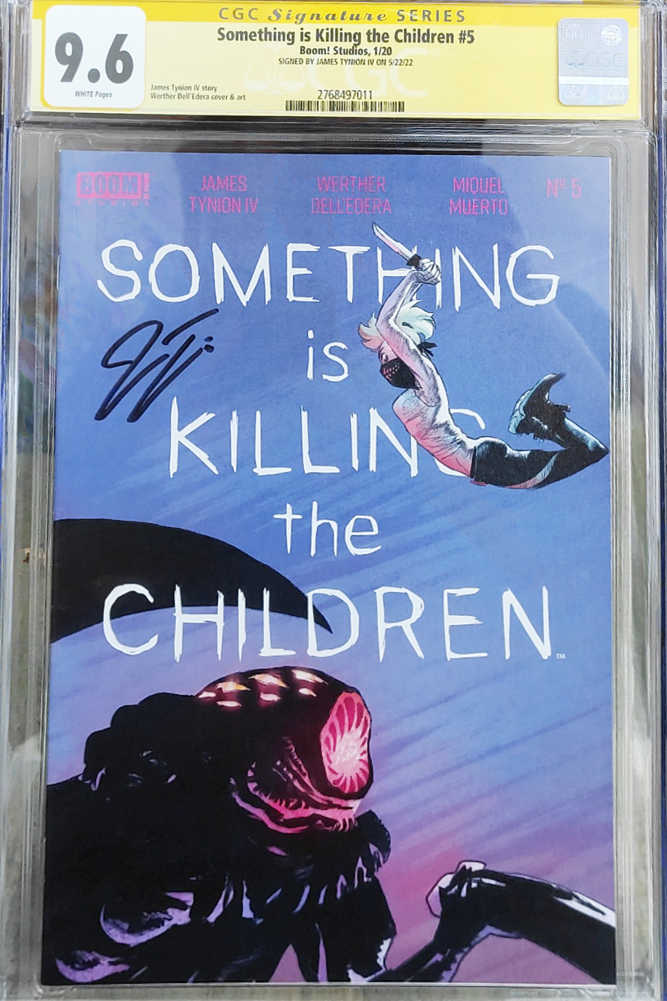 SOMETHING IS KILLING THE CHILDREN #5 SIGNED 9.6