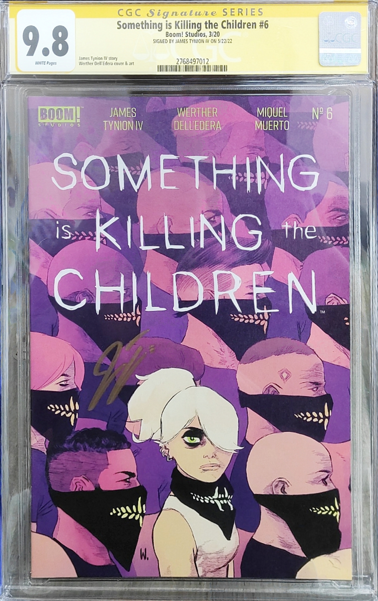 SOMETHING IS KILLING THE CHILDREN #6 SIGNED 9.8