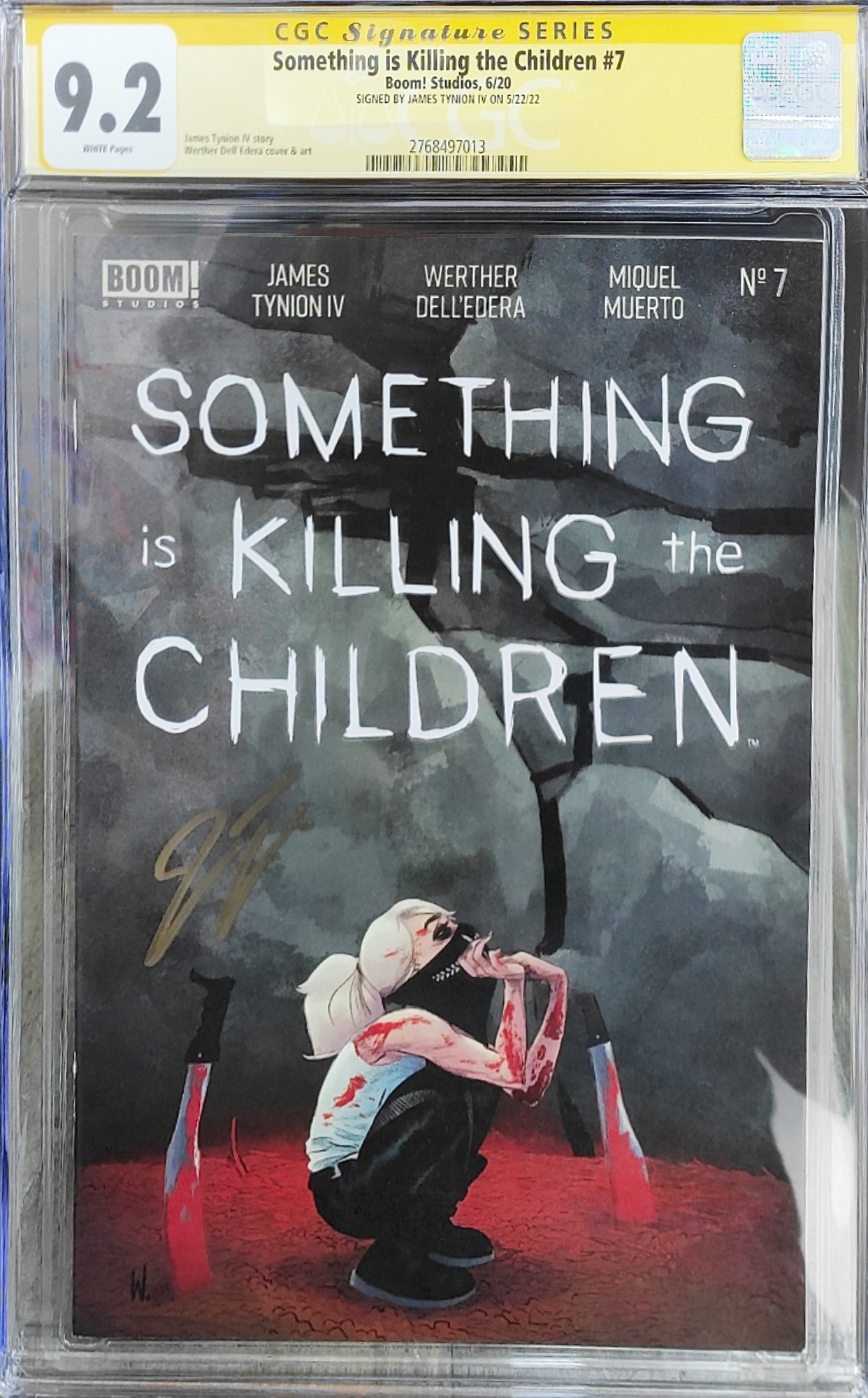 SOMETHING IS KILLING THE CHILDREN #7 SIGNED 9.2