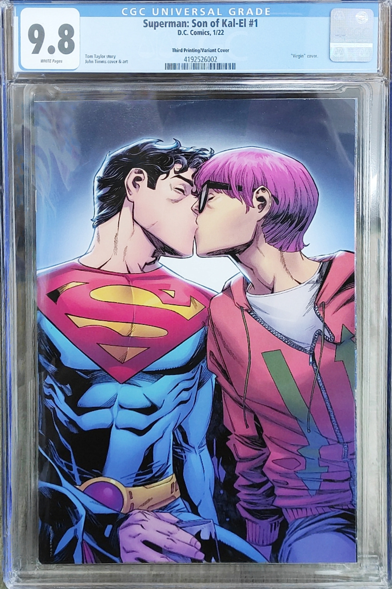 SUPERMAN : SON OF KAL-EL #1 GRADED 9.8