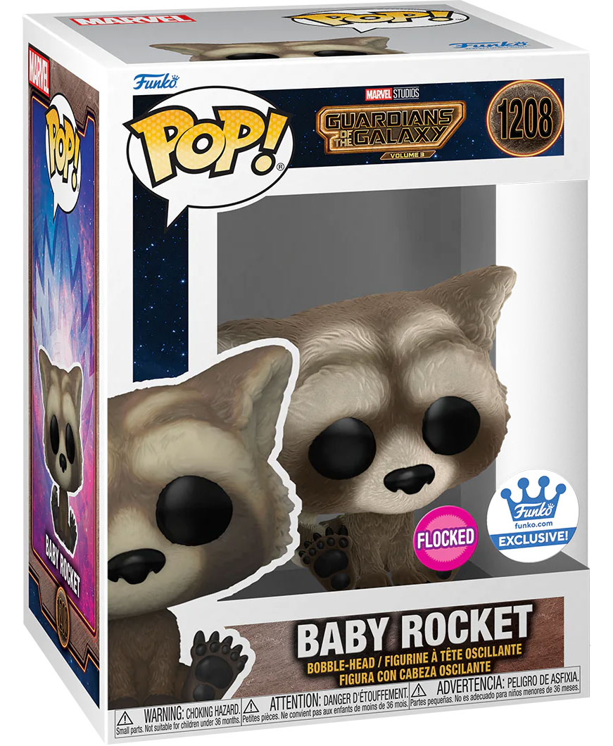 Baby Rocket Flocked 1208