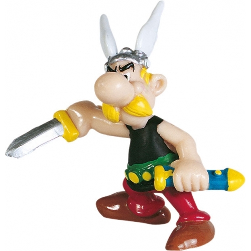 FIGURINE ASTÉRIX TENANT SON ÉPÉE