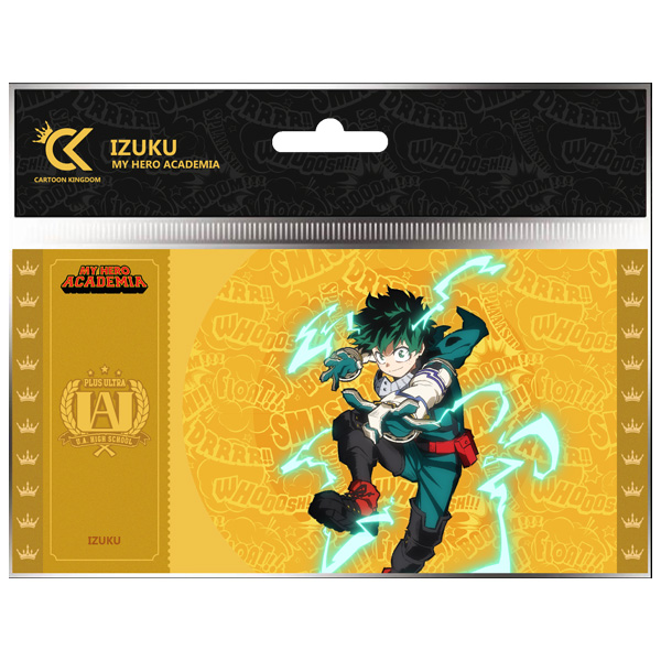 Golden Ticket My Hero Academia Izuku