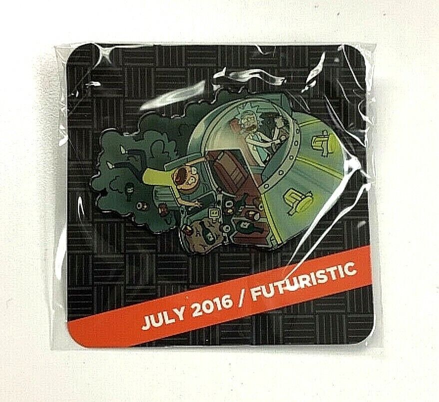 Pins Rick & Morty Ship Futuristic July 2016