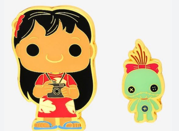 Funko Pin's Lilo And Scrump