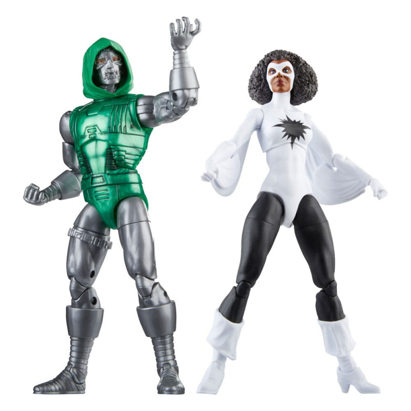 Marvel Legends Captain Marvel Vs Doctor Doom 2-Pack