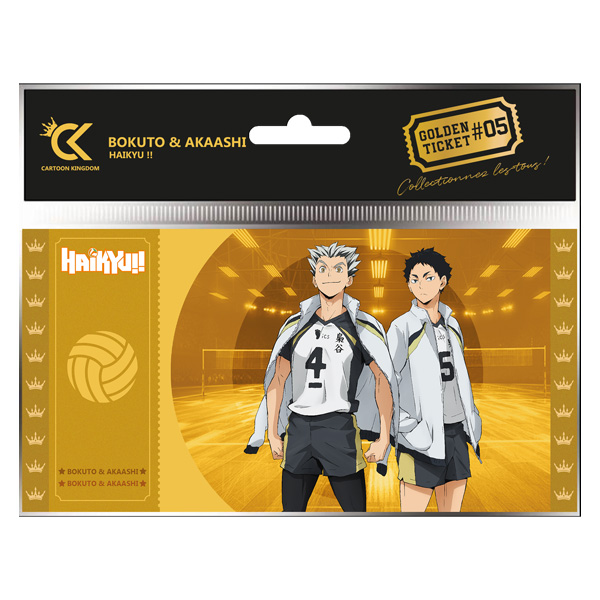 Golden Ticket Bokuto & Akaashi