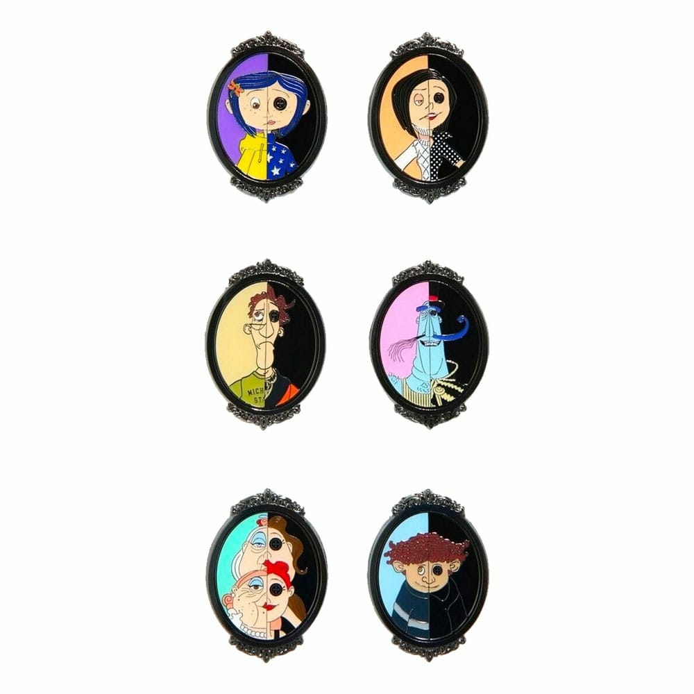 Blind Box Pin's Coraline Portrait