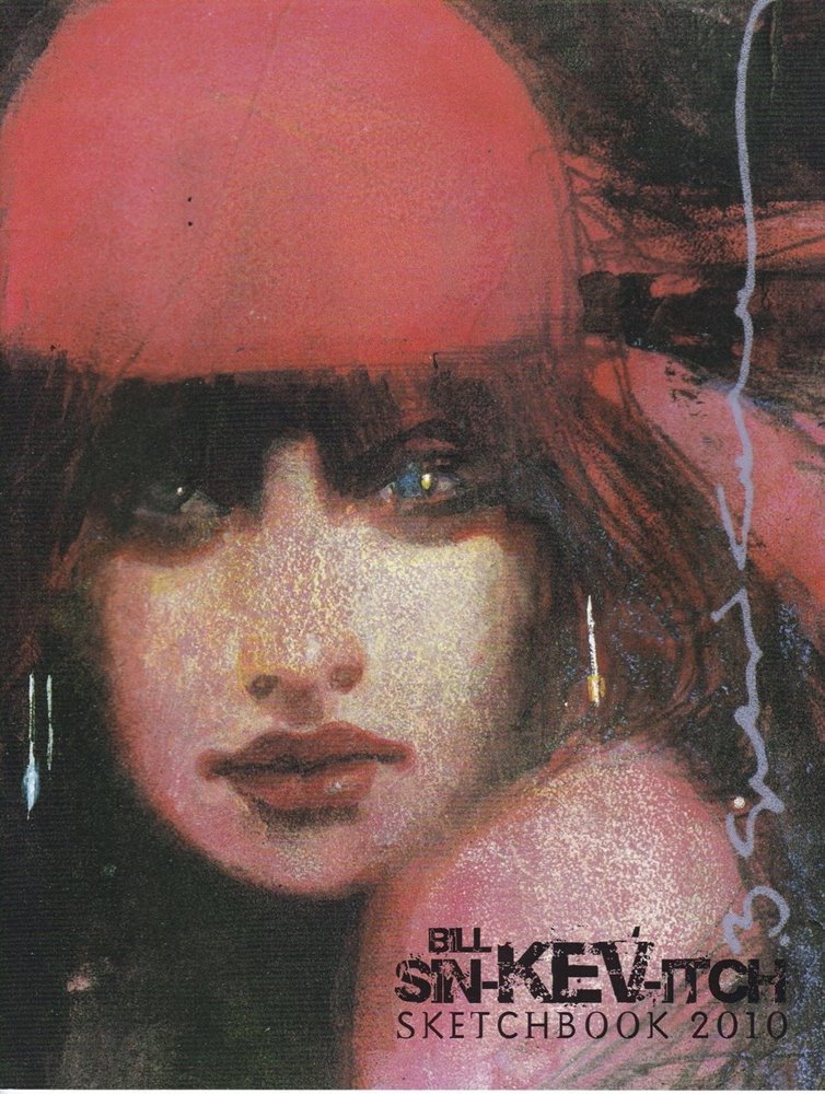 BILL SIENKIEWICZ SKETCHBOOK 2010