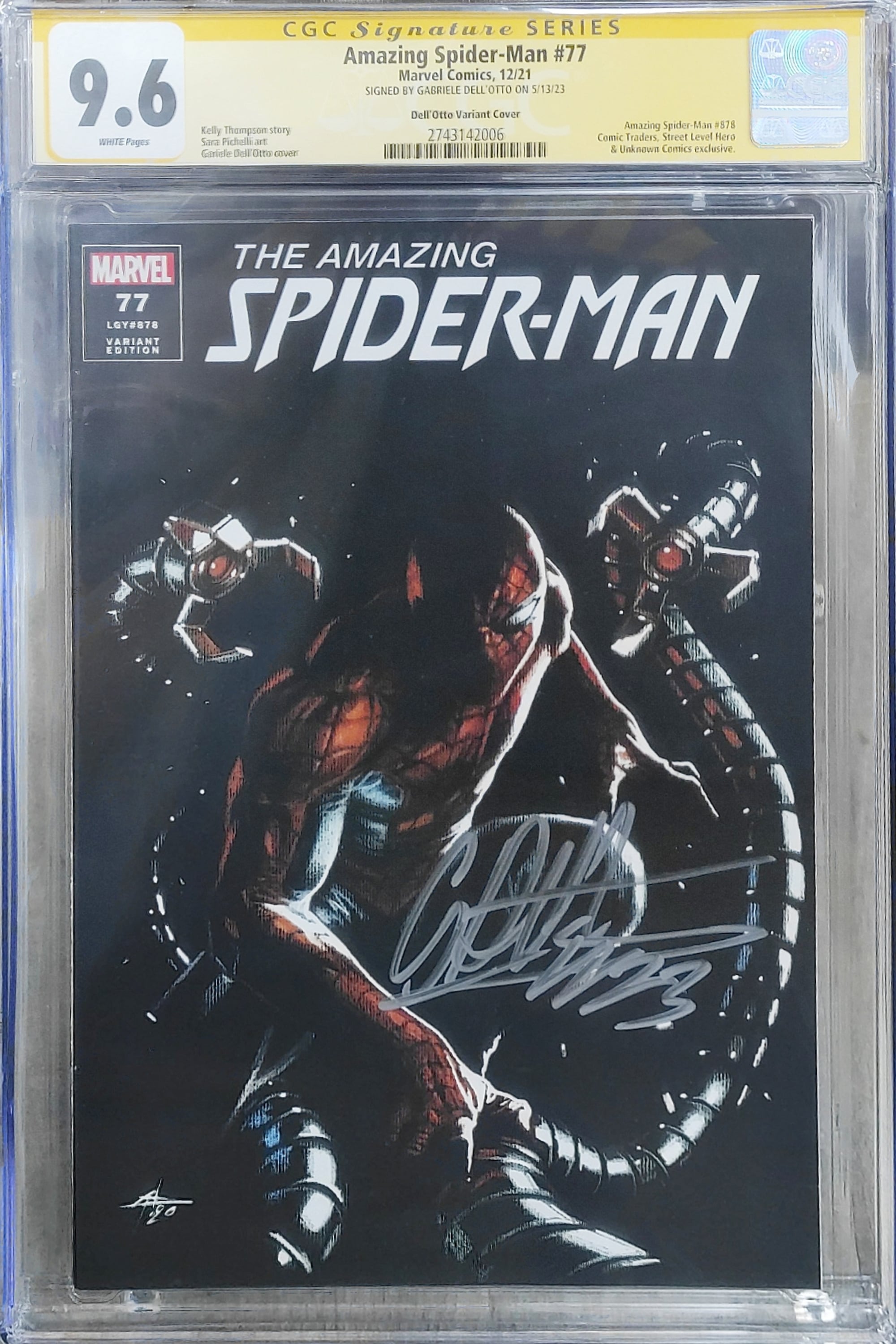 AMAZING SPIDER-MAN #77 DELL'OTTO VARIANT 9.6