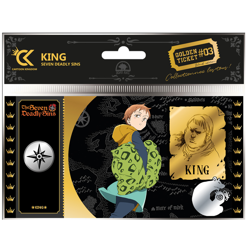 Black Ticket Seven Deadly Sins King #03