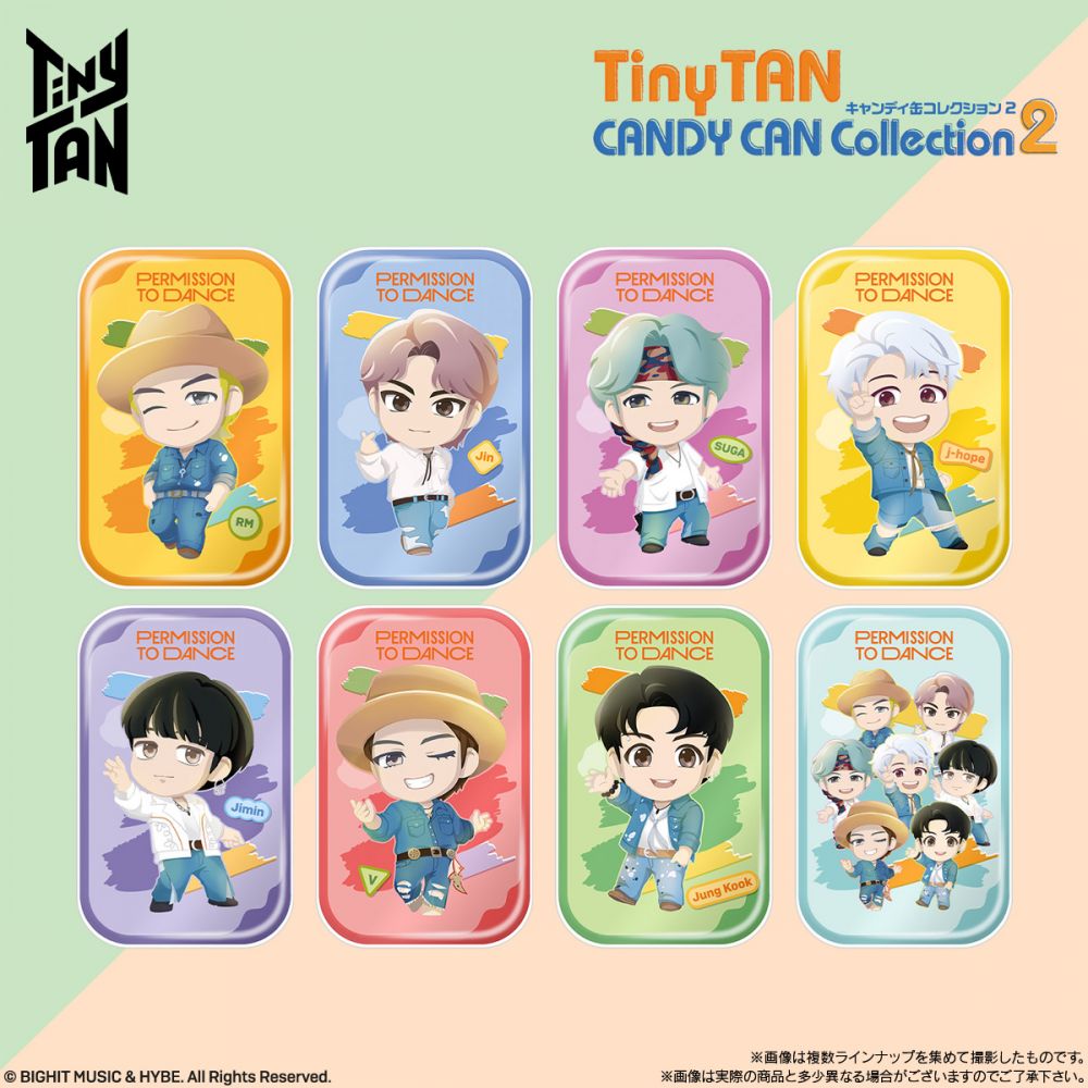 Bandai Candy TinyTan Candy Can Col.2