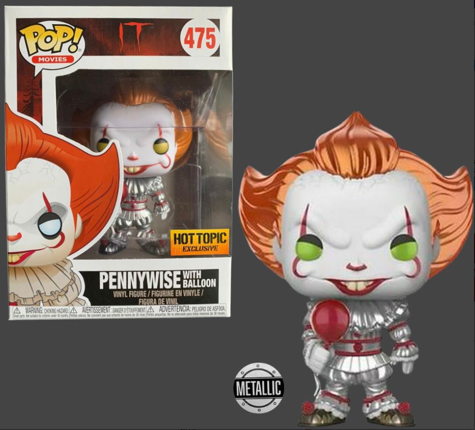 Pennywise With Balloon Metallic 475