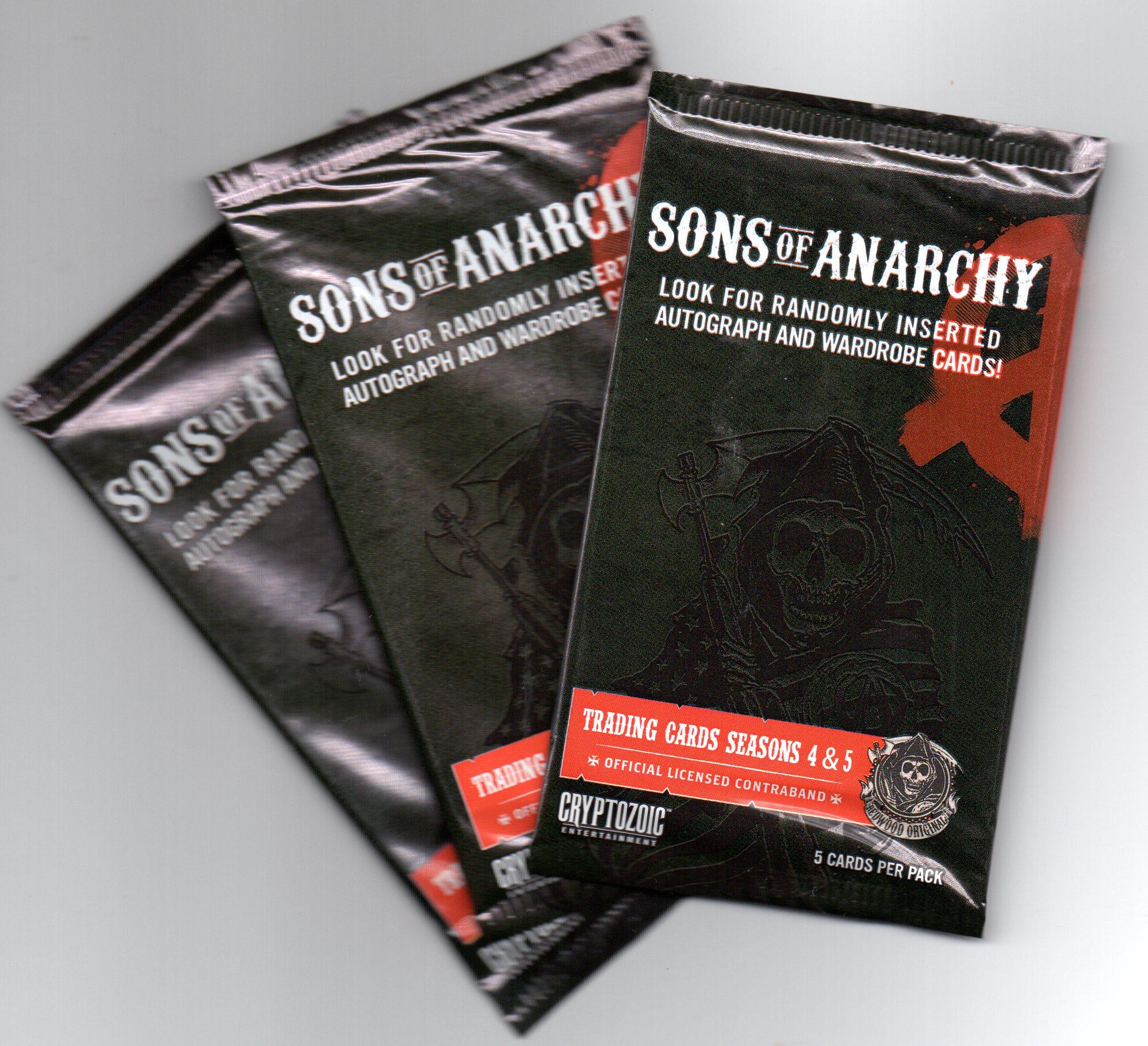 Trading Cards Sons Of Anarchy Seasons 4 & 5 (2015)