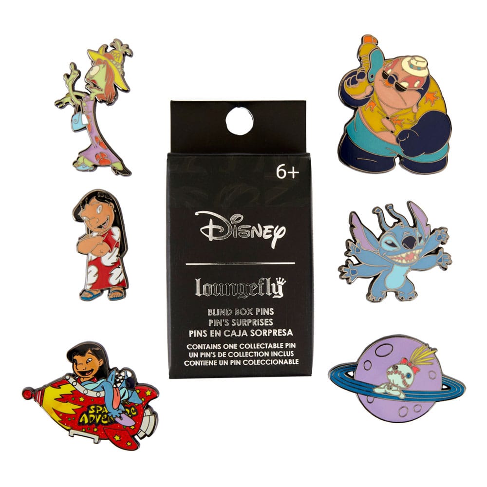 Blind Box Pin's Lilo & Stitch & Space Adventure