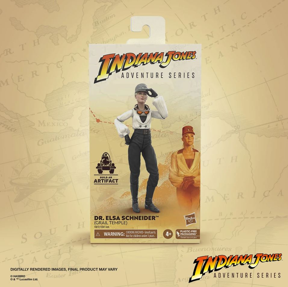 Indiana Jones Adventures Series Dr. Elsa Schneider (Grail Temple)