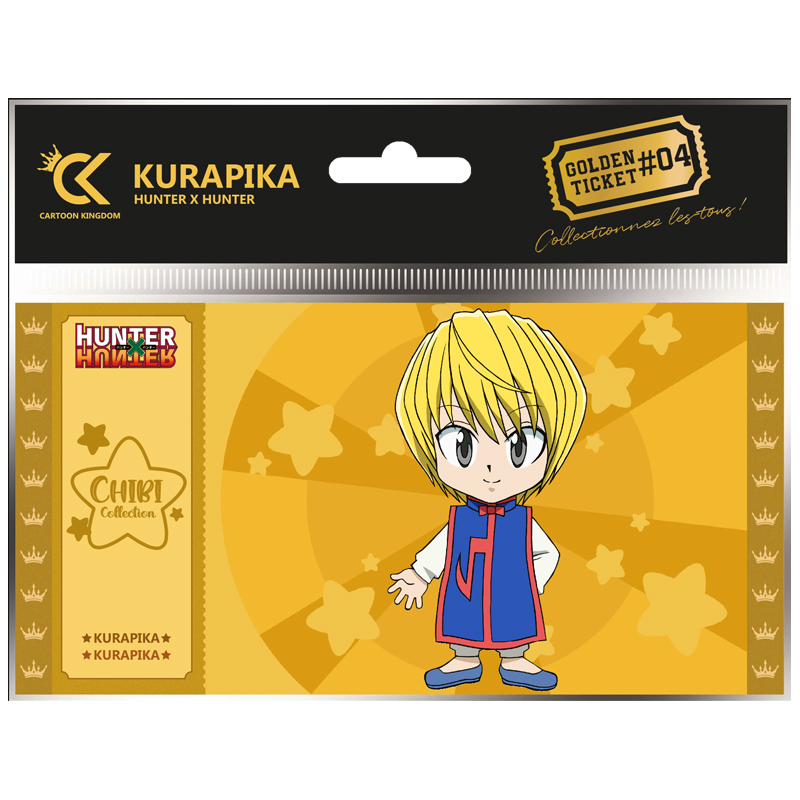 Golden Ticket Chibi Kurapika