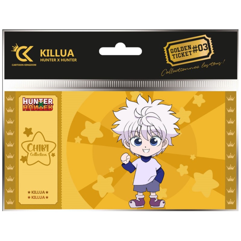 Golden Ticket Chibi Killua