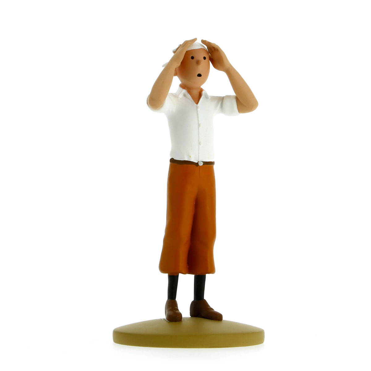 FIGURINE RESINE - TINTIN DESERT