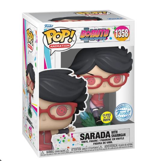 Sarada with Sharingan Glows in the Dark 1358