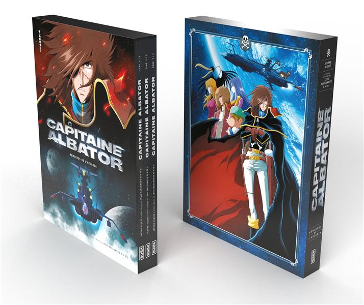 COFFRET CAPITAINE ALBATOR - MEMOIRES DE L'ARCADIA HISTOIRE COMPLETE + EX LIBRIS GRATUIT