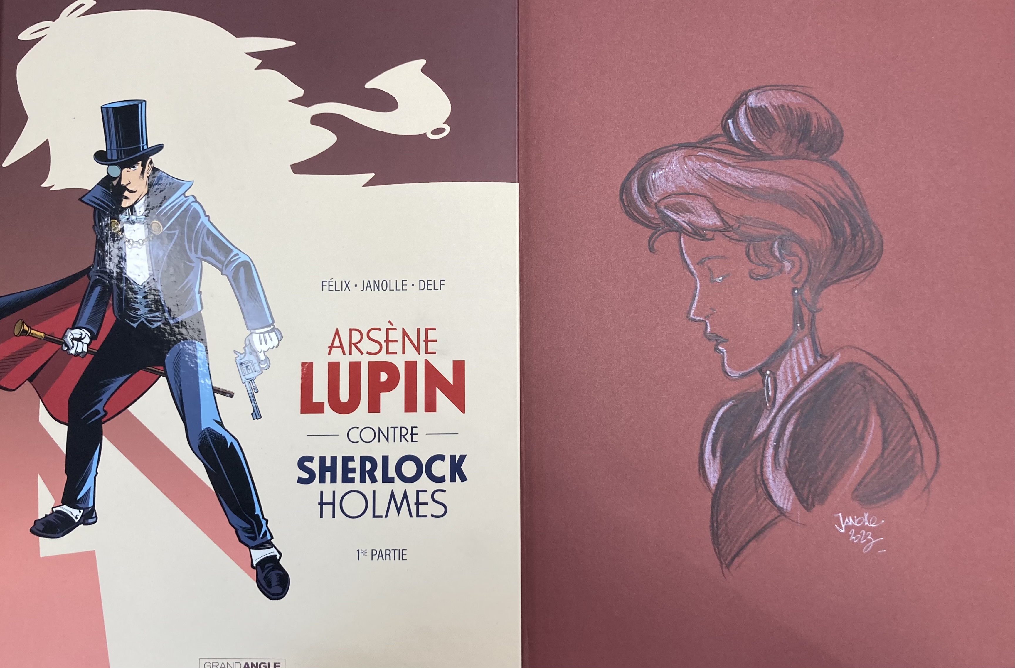 ARSENE LUPIN CONTRE SHERLOCK HOLMES TOME 1 DÉDICACÉ N°1