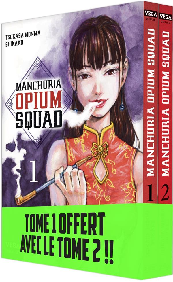 BIPACK T2 + T1 (OFFERT) MANCHURIA OPIUM SQUAD