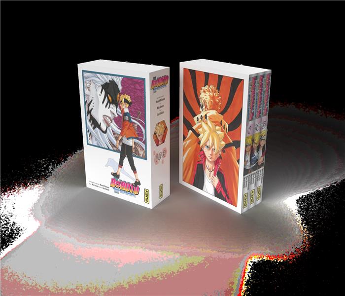 COFFRET BORUTO - NARUTO NEXT GENERATIONS TOME 1 - 2 - 3