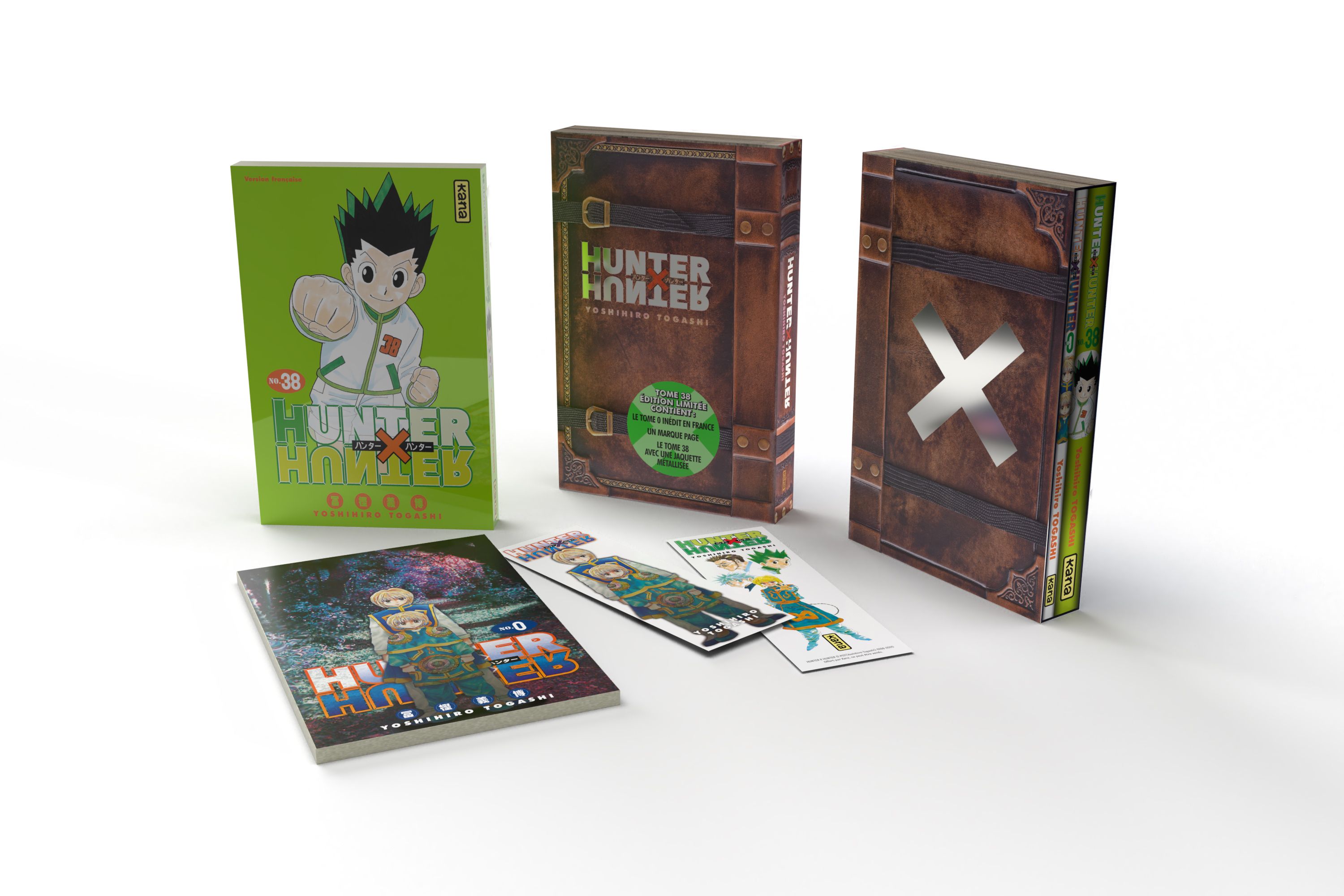 COFFRET COLLECTOR HUNTER X HUNTER TOME 38