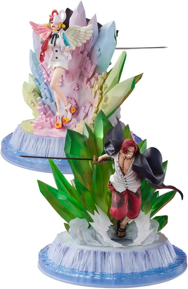 Figuarts Zero Shanks And Uta - One Piece Film Red Version