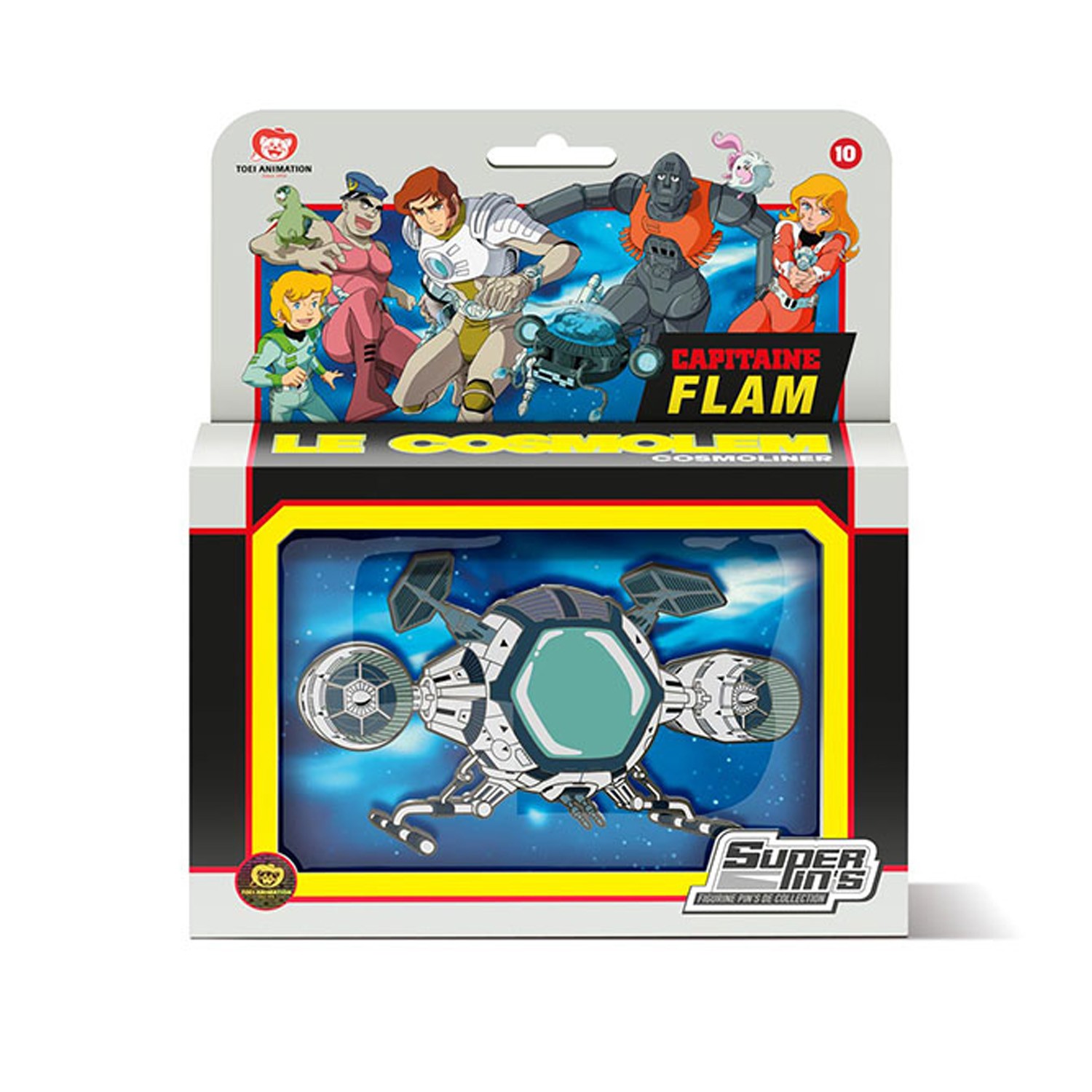 Capitaine Flam Super Pin's Cosmolem