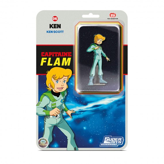 Capitaine Flam Super Pin's Ken Scott