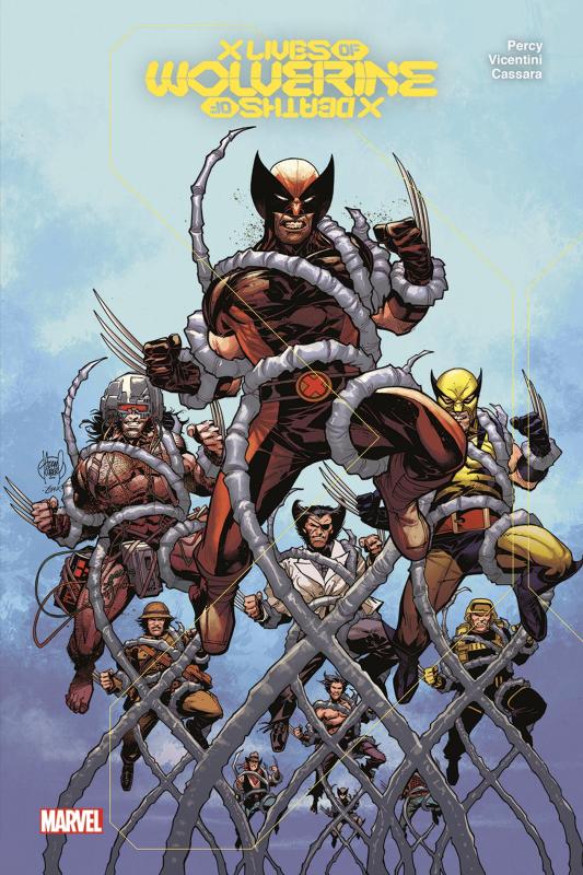 X LIVES / X DEATHS OF WOLVERINE SIGNÉ PAR VICENTINI