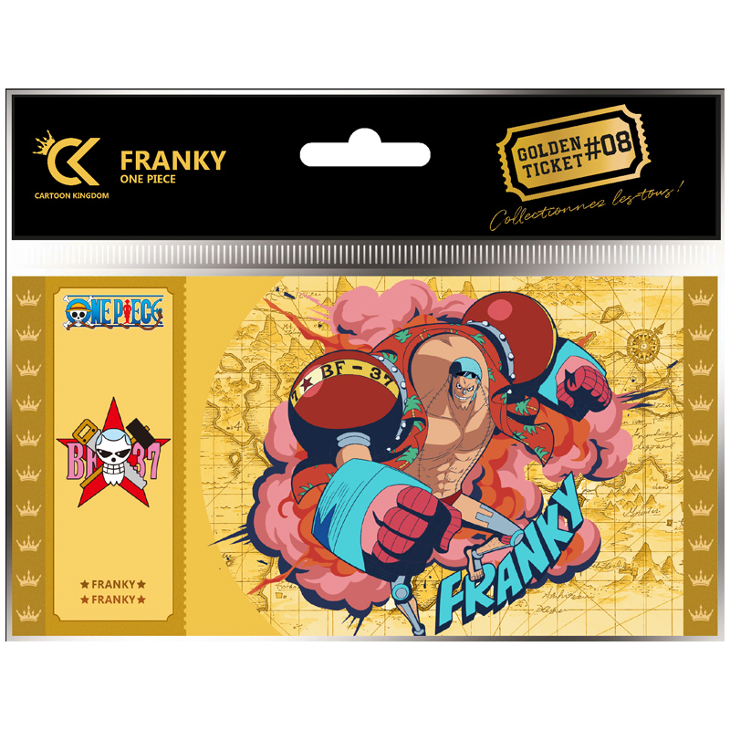 Golden Ticket One Piece Francky