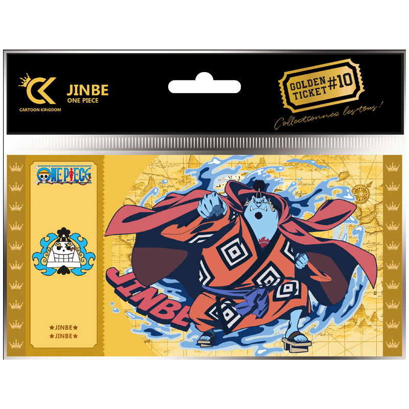 Golden Ticket One Piece Jinbe