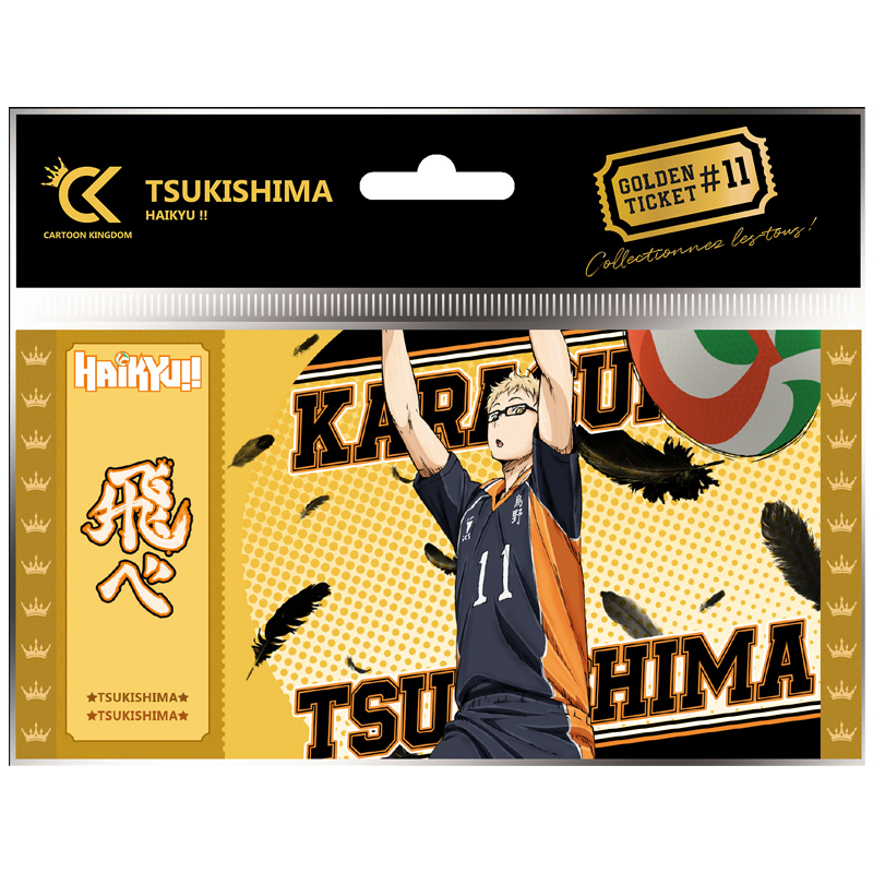 Golden Ticket Haikyu!! Tsukishima #11