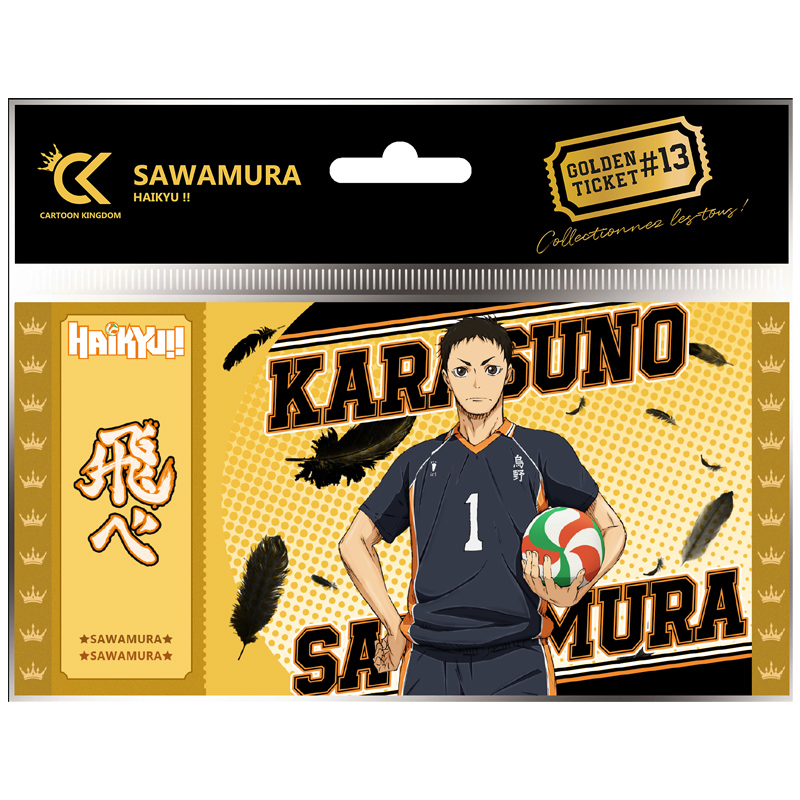 Golden Ticket Haikyu!! Sawamura #13