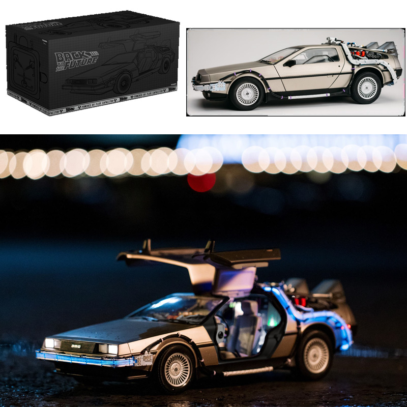 Back To The Future 1:10 Die Cast Time Machine Replica