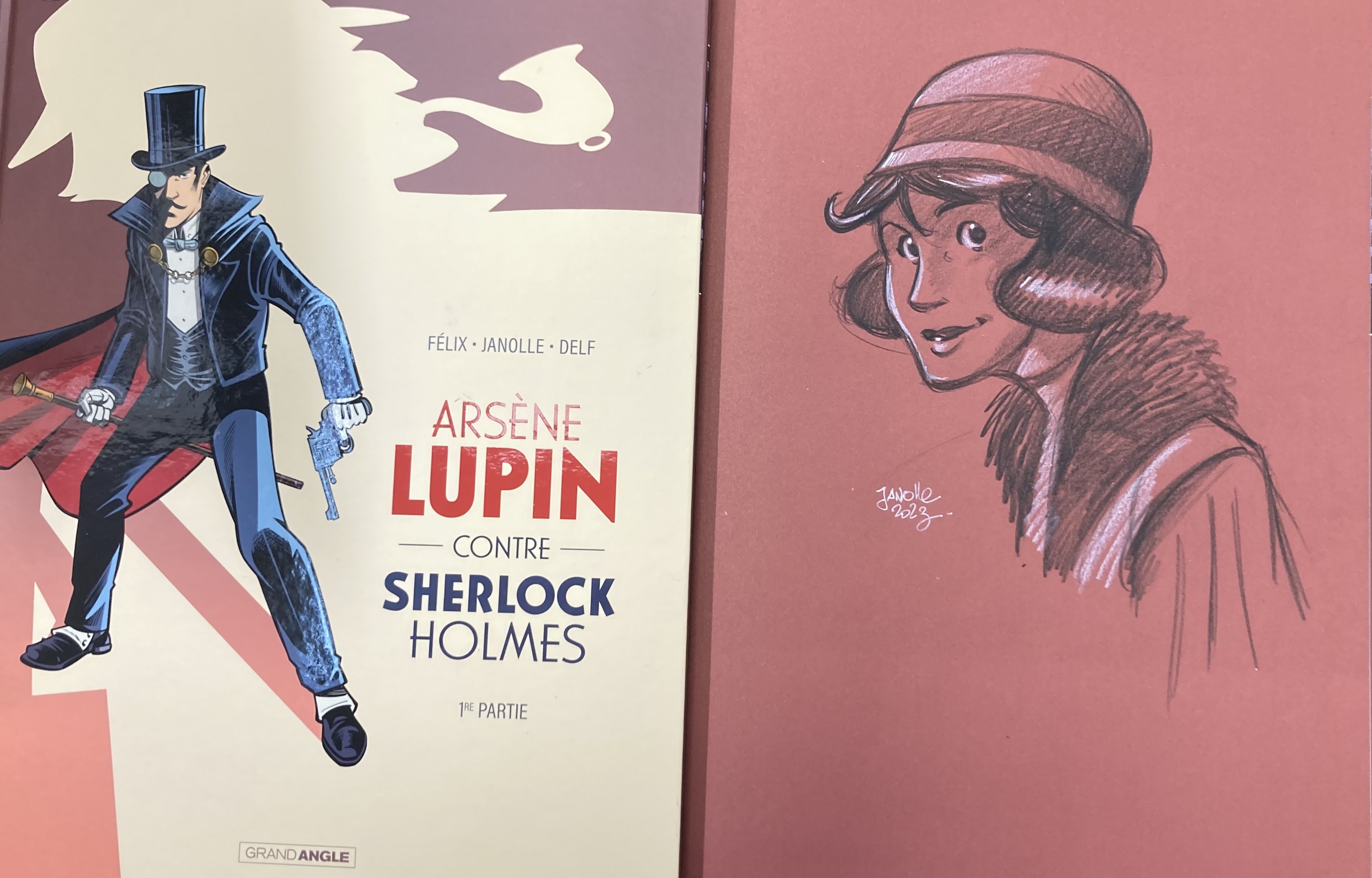 ARSENE LUPIN CONTRE SHERLOCK HOLMES TOME 1 DÉDICACÉ N°4