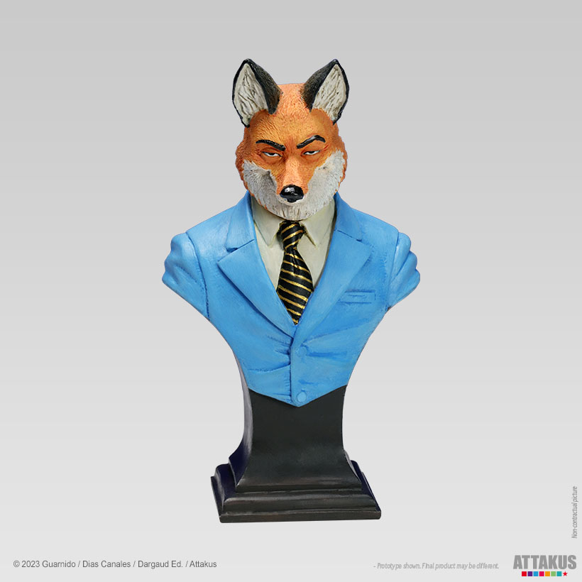 MINI-BUSTES BLACKSAD - LIEUTENANT DE POLICE (RENARD)