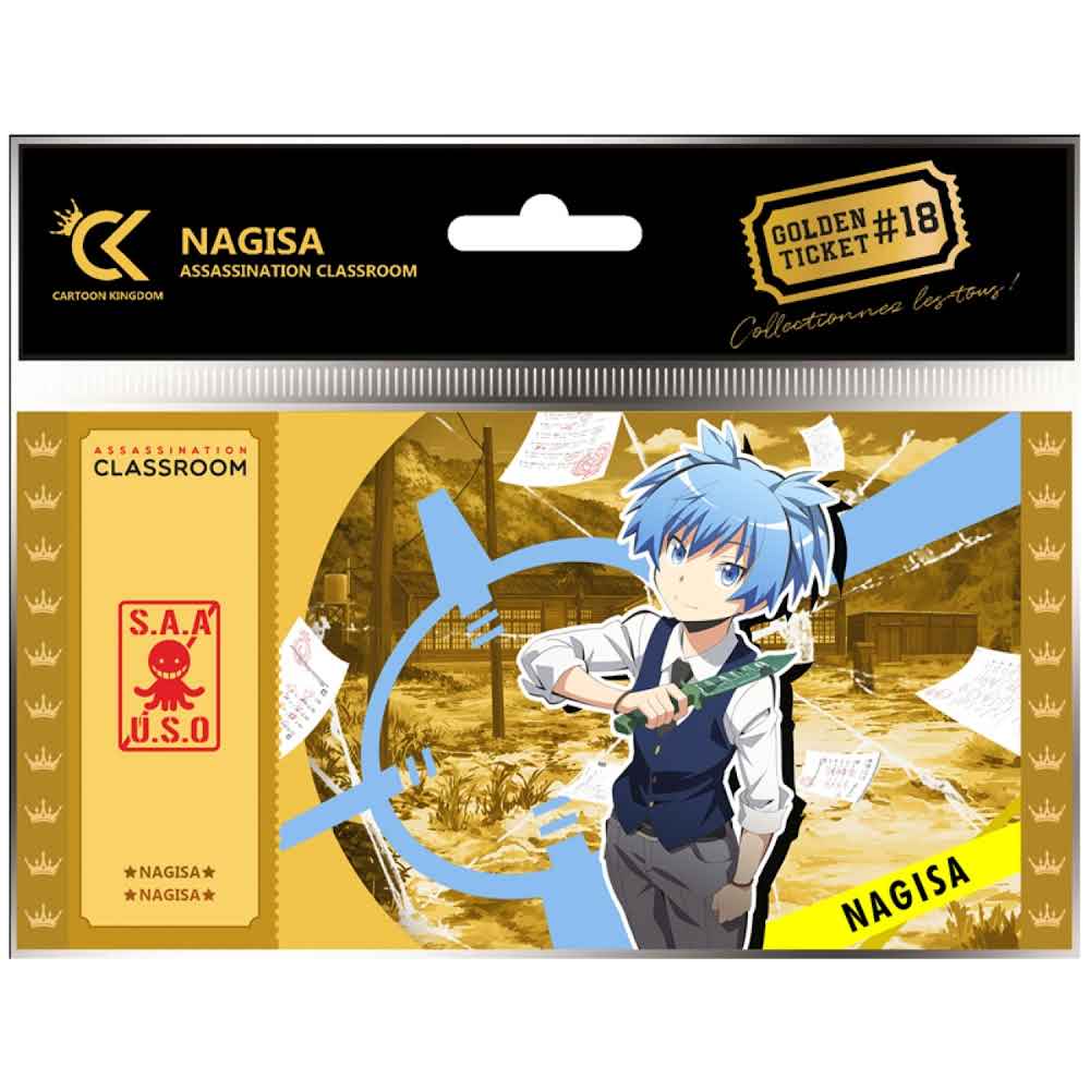 Golden Ticket Assassination Classroom Nagisa #18