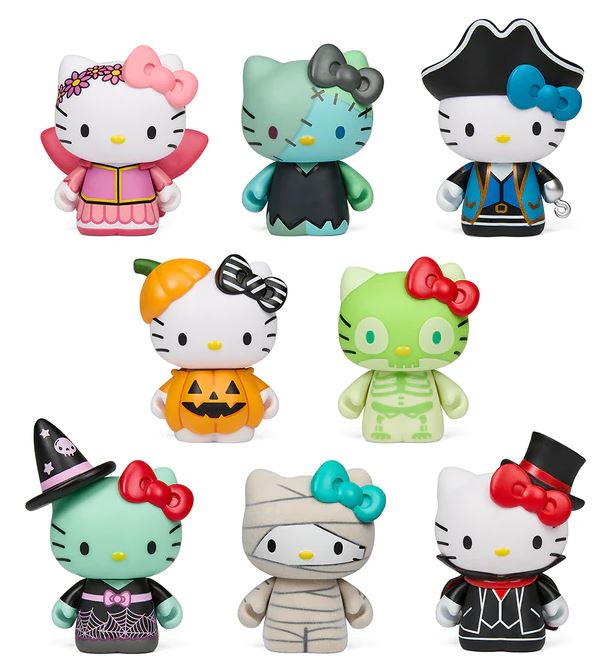 Hello Kitty Halloween Vinyl Mini Series