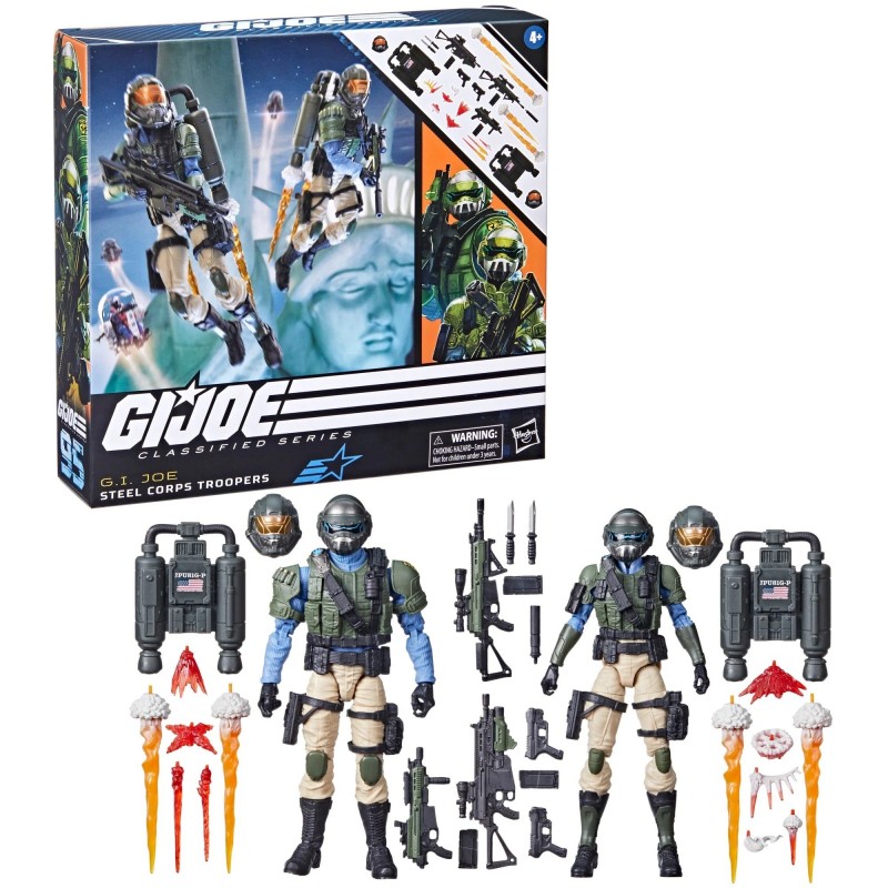 G.I. Joe Classified Series 2-Pack Steel Corps Troopers