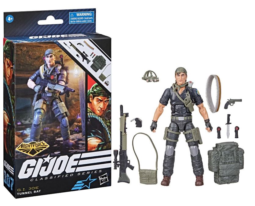 G.I. Joe Classified Series Night Force Tunnel Rat #107