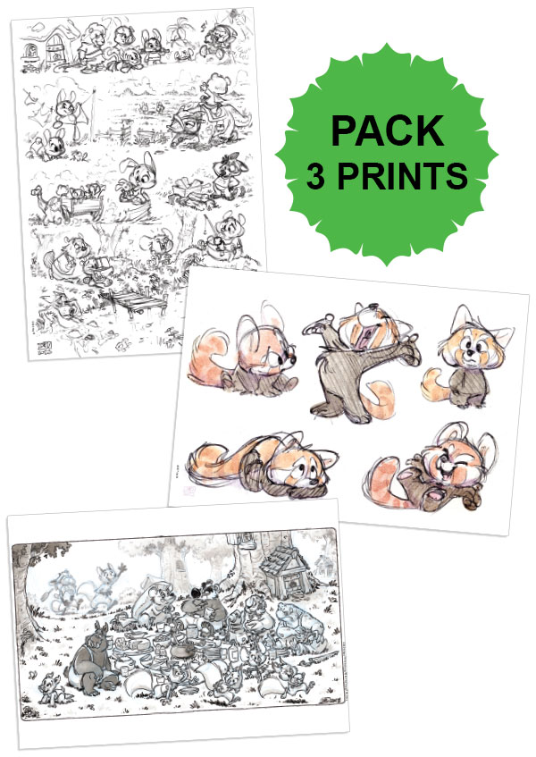 DAV' - PACK DE PRINT - A4 SIGNÉ