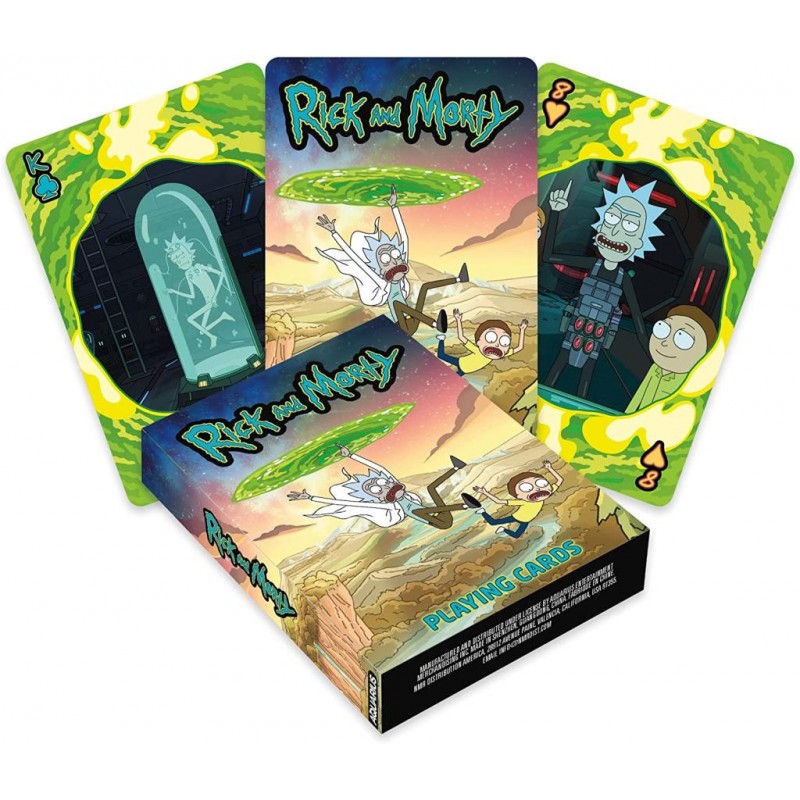 Cartes à Jouer Rick and Morty