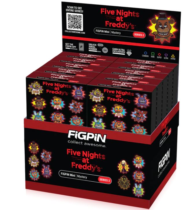 FigPin Mini Mystery Five Nights At Freddy's Series 2