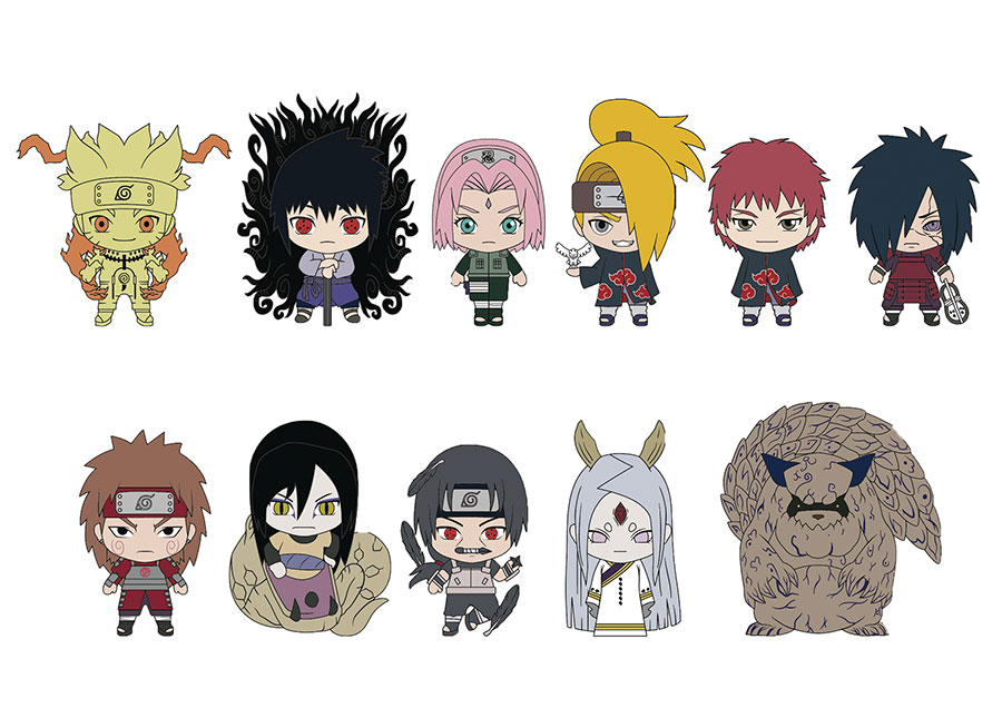 Monogram Bag-Clip Naruto Shippuden Series 6