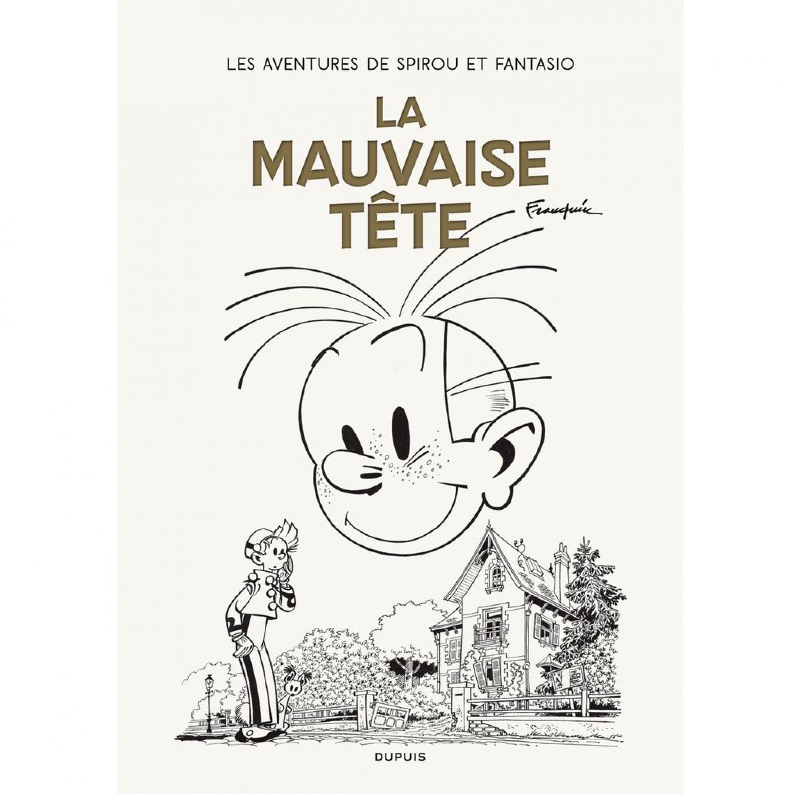 TIRAGE DE TÊTE SPIROU VO LA MAUVAISE TÊTE