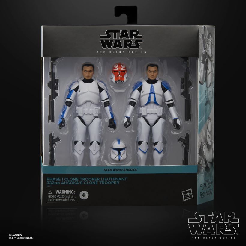 2-Pack Phase 1 Clone Trooper Lieutenant & 332nd Ahsoka's Clone Trooper